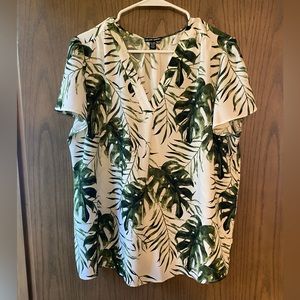 Hilary Radley - Tropical Foliage Blouse